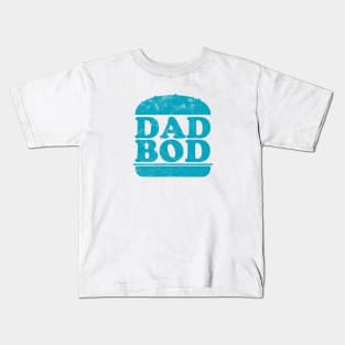 Dad bod fathers day burger Kids T-Shirt